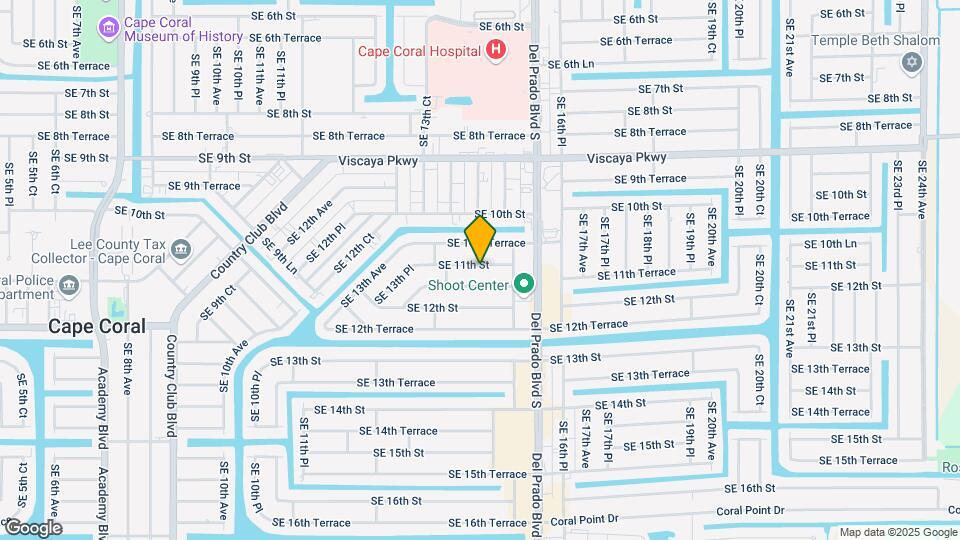 1424 SE 11th St Map and Location Details
