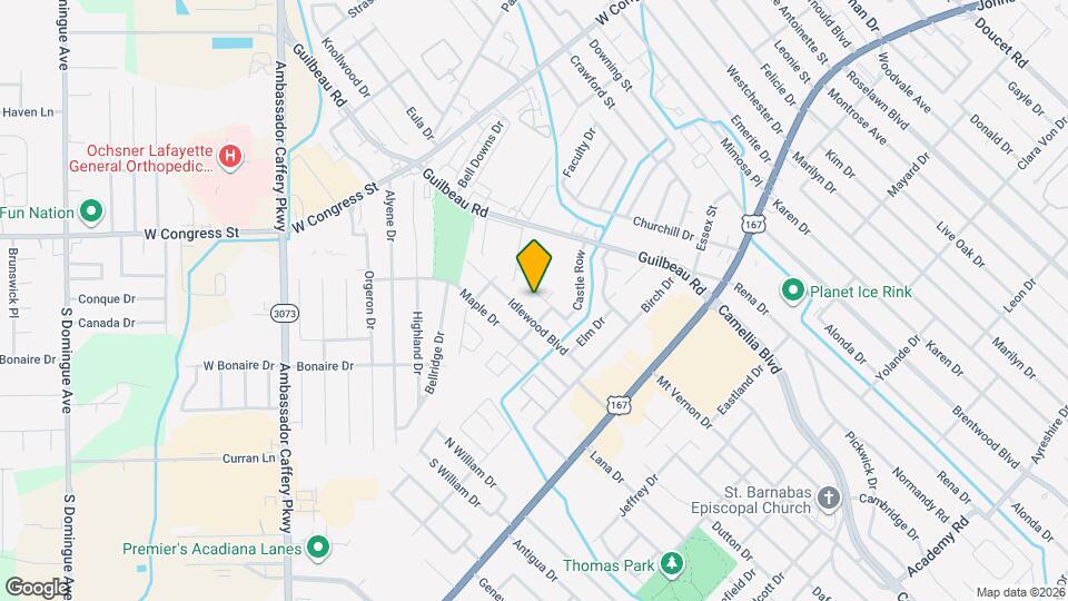 205 Castle Row Map and Location Details