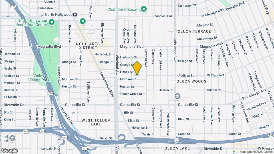 10839 Morrison St Map and Location Details