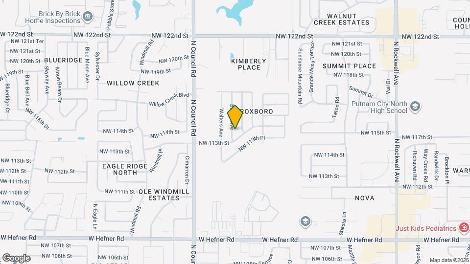 11408 Brown Ave Map and Location Details