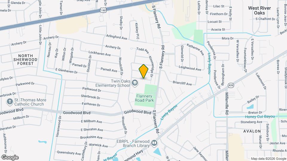 13338 Berwick Ave Map and Location Details