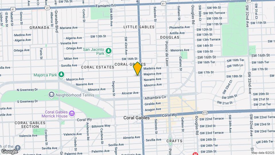 410 Majorca Ave Map and Location Details