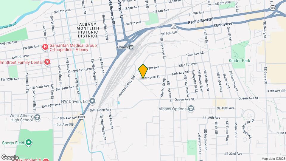 204 14th Ave SE Map and Location Details