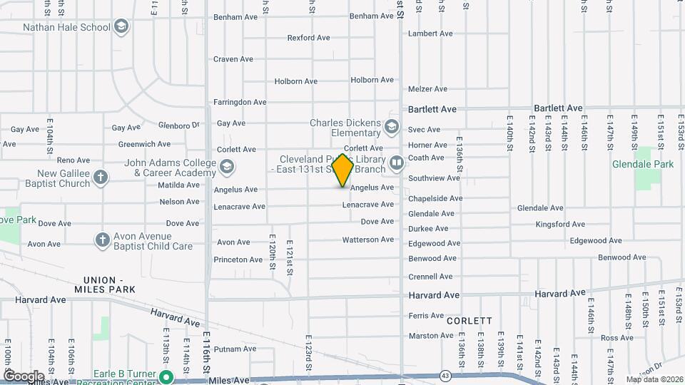 12604 Angelus Ave Map and Location Details