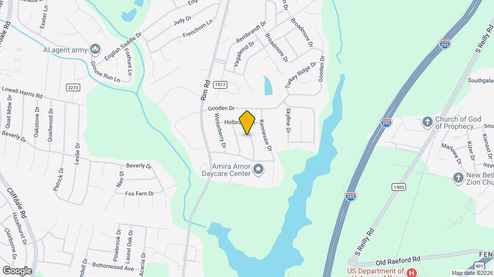 920 Inglewood Ln Map and Location Details