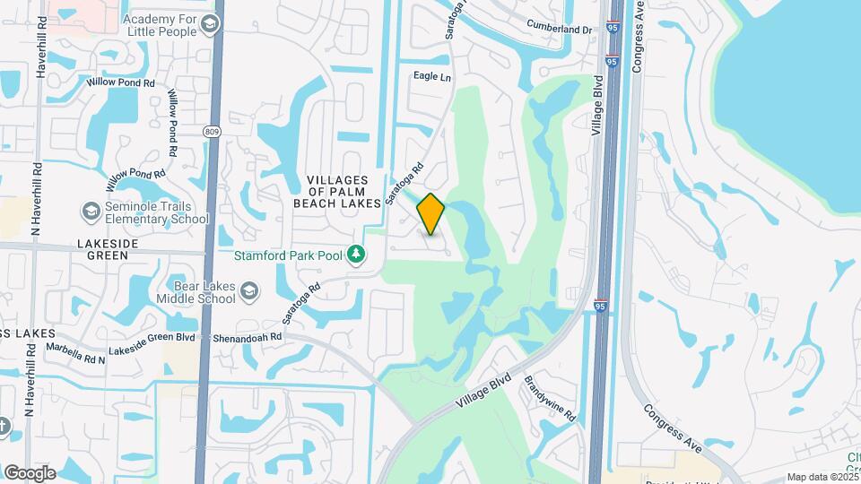 2295 Saratoga Ln Map and Location Details