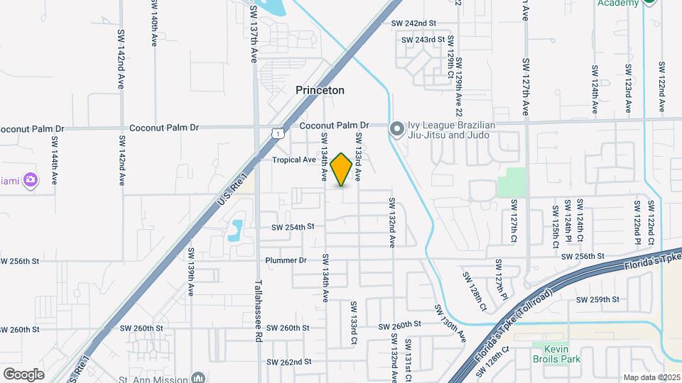 13370 SW 251st Terrace Map and Location Details