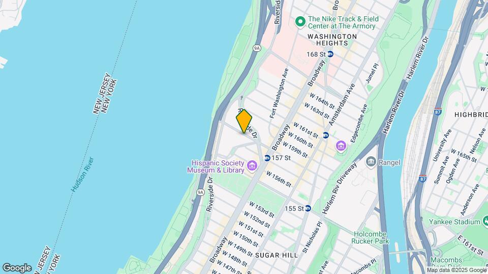 632 W 158th St Map and Location Details