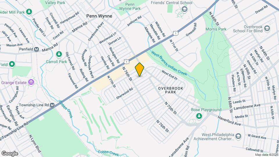 7536 Greenhill Rd Map and Location Details