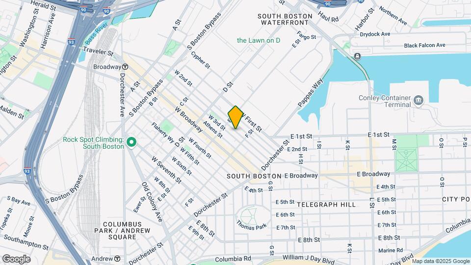 225 Bolton St, Unit SF Map and Location Details