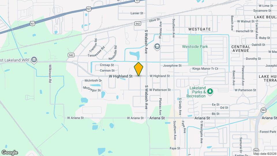 2206-2208 W Highland St Map and Location Details