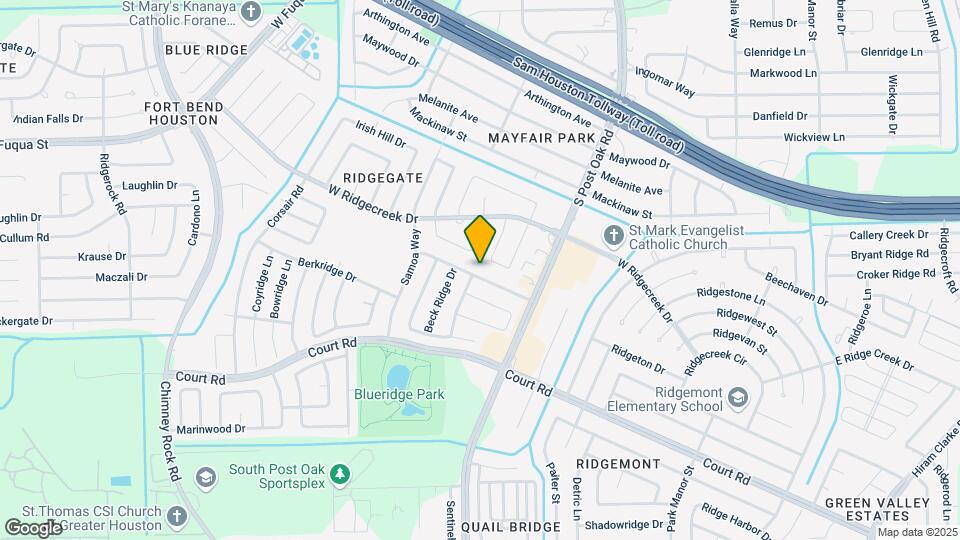 5630 Gineridge Dr Map and Location Details