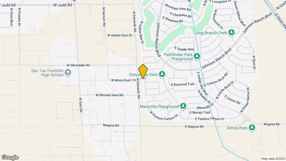 28472 N Desert Hills Dr Map and Location Details