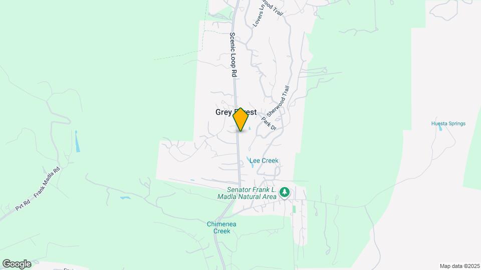 18218 Scenic Loop Rd Map and Location Details