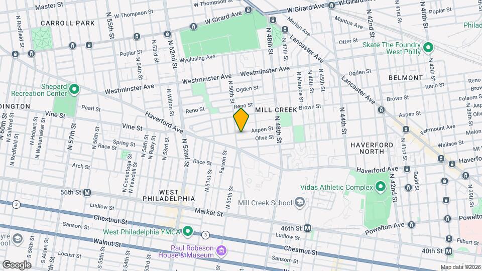 4946 Aspen St Map and Location Details