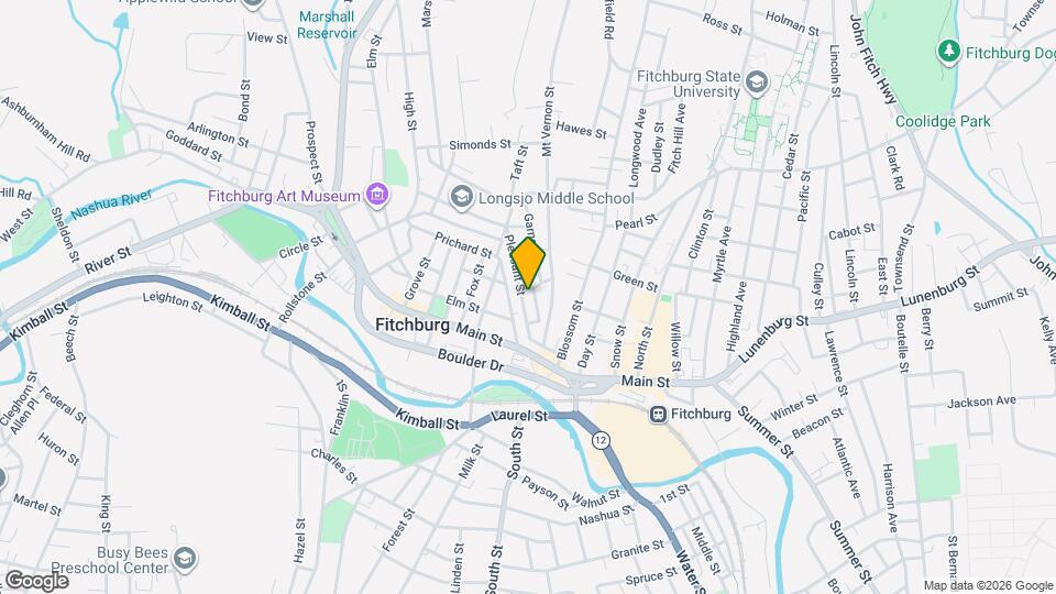 34 Pleasant St, Unit 30-34 Pleasant Map and Location Details