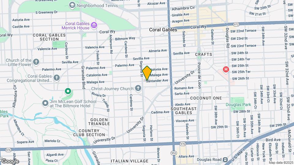 530 Santander Ave Map and Location Details