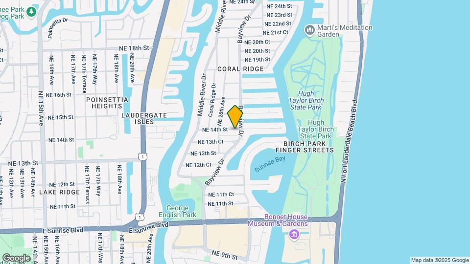 2630 NE 14th St Map and Location Details