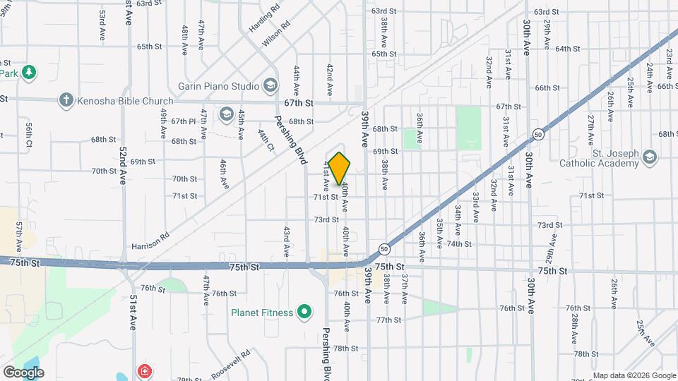 7024 40th Ave Map and Location Details