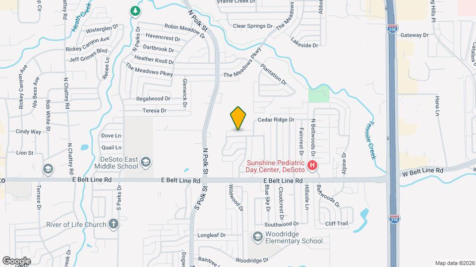 827 Ash Grove Ln Map and Location Details