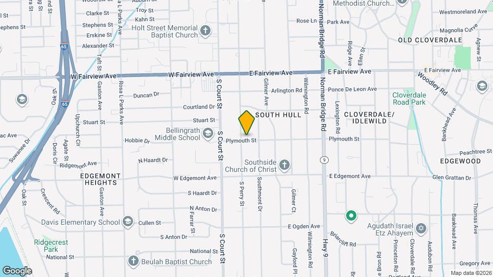 3295 S Perry St Map and Location Details