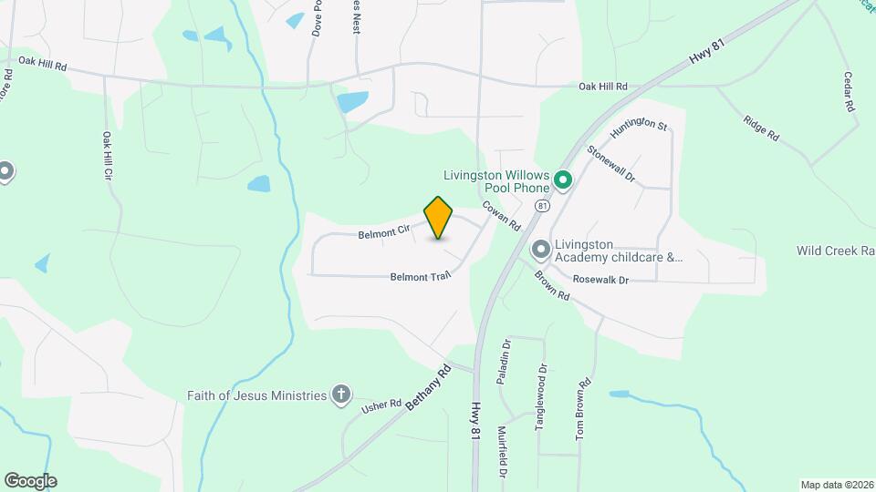 45 Belmont Cove Mapa y Detalles de la Ubicación