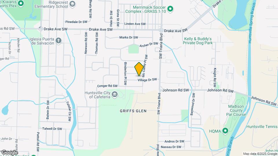 3302 Village Dr SW Map and Location Details