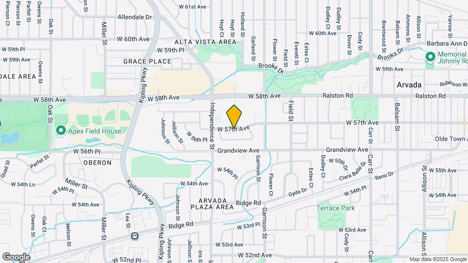 9376 W 57th Ave Mapa y Detalles de la Ubicación