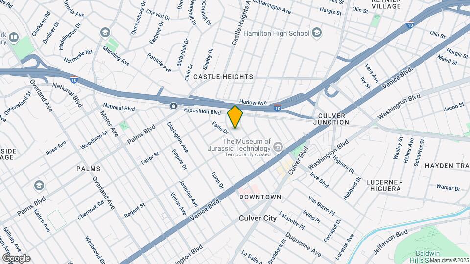 3666 Watseka Ave Mapa y Detalles de la Ubicación