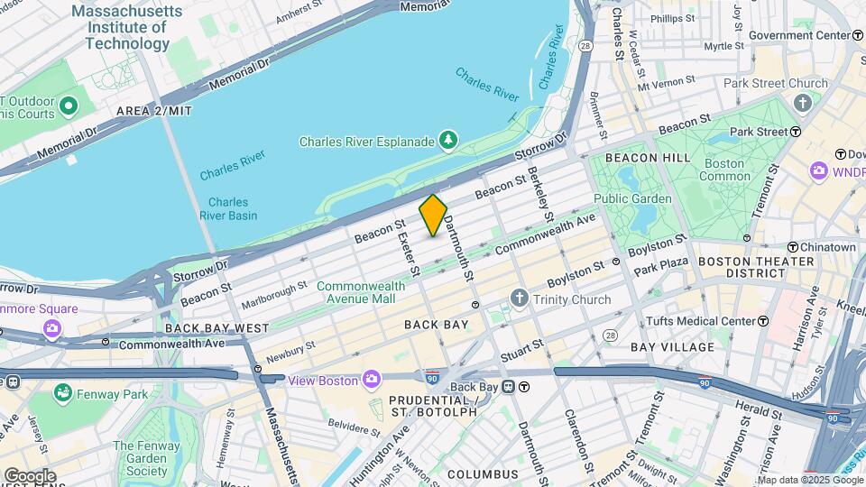 174 Marlborough St, Unit 2 Map and Location Details