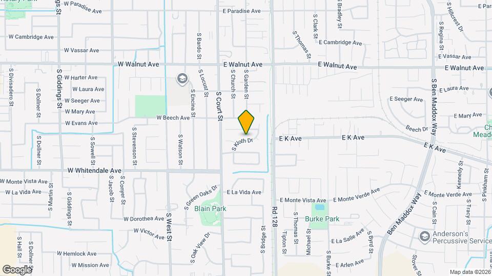 2601 S Kloth Dr Map and Location Details