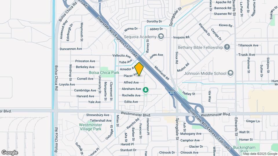 5680 Oak Pl Map and Location Details