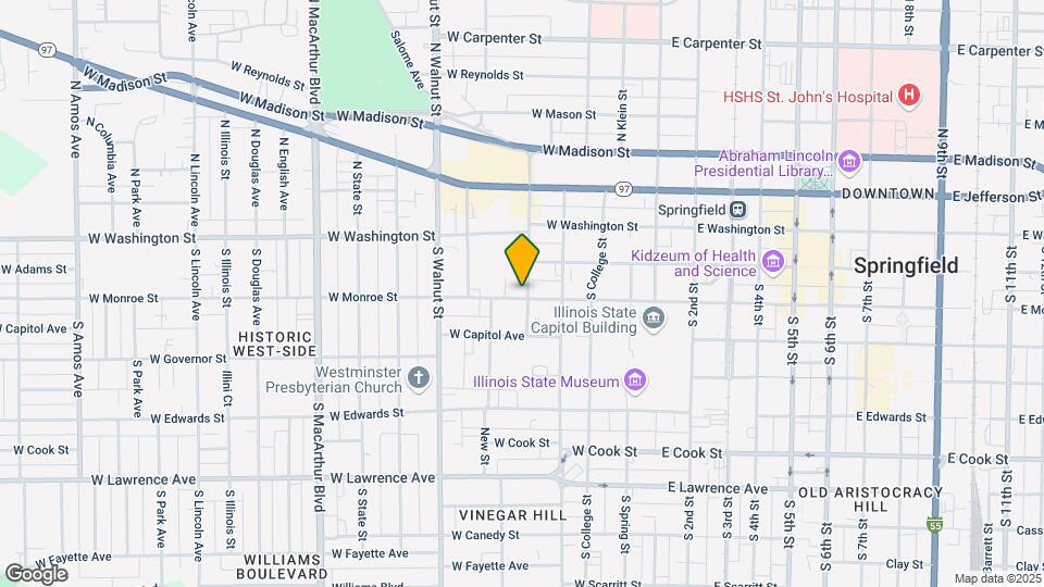 515 W Monroe St Mapa y Detalles de la Ubicación