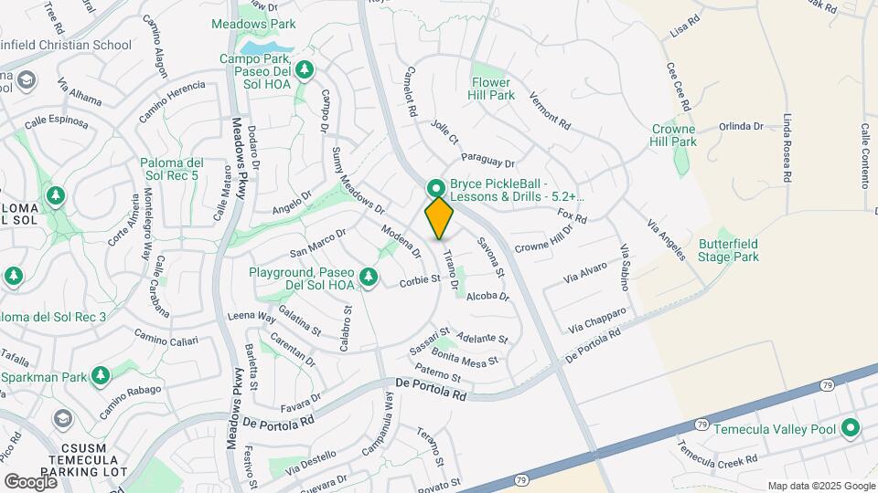 43561 Tirano Dr Map and Location Details