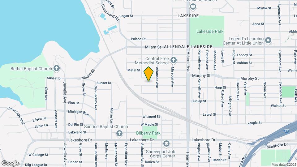 2934 Harp St Map and Location Details