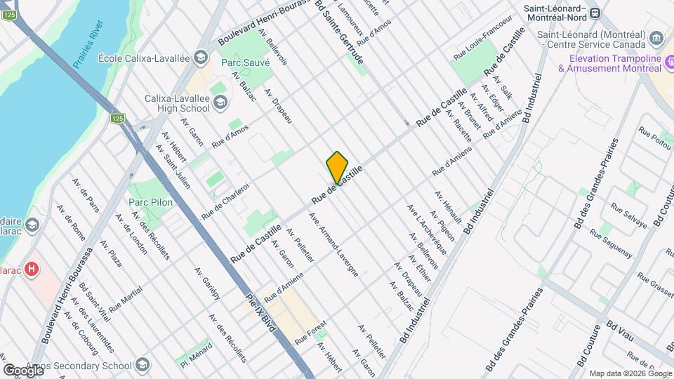 4684 De Castille St Map and Location Details