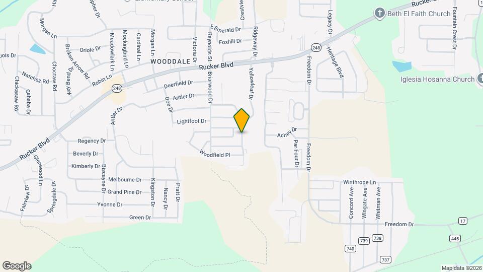 220 Candlebrook Dr Map and Location Details