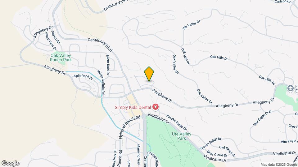 2036 Bristlecone Dr Map and Location Details