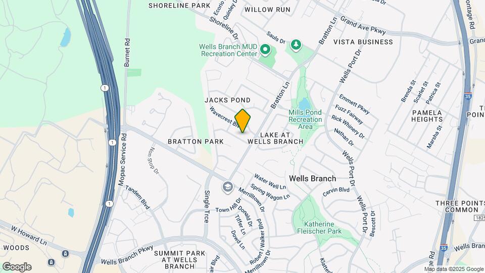 2816 Feathercrest Dr Map and Location Details