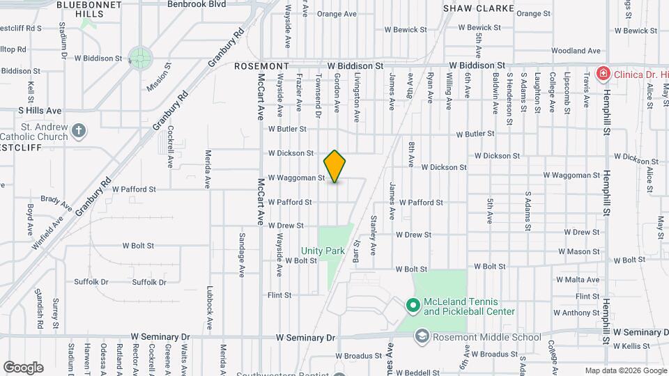 3812 Gordon Ave Map and Location Details