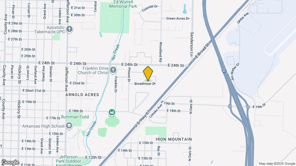 34 Broadmoor Dr Map and Location Details