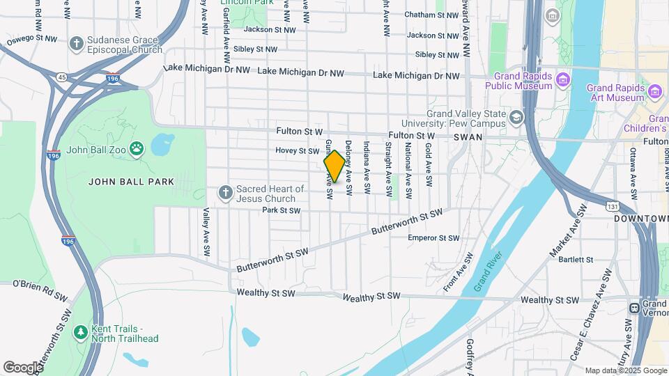 921 Dayton St SW Map and Location Details