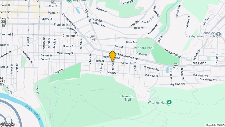 1570 Cotton St Map and Location Details