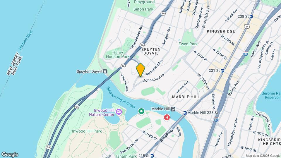 555 Kappock St Mapa y Detalles de la Ubicación