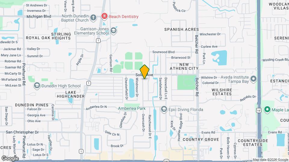 1461 Overcash Dr Map and Location Details