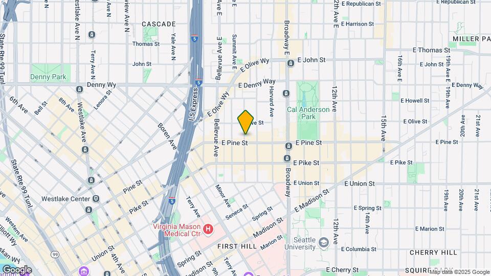 1620 Belmont Ave Mapa y Detalles de la Ubicación