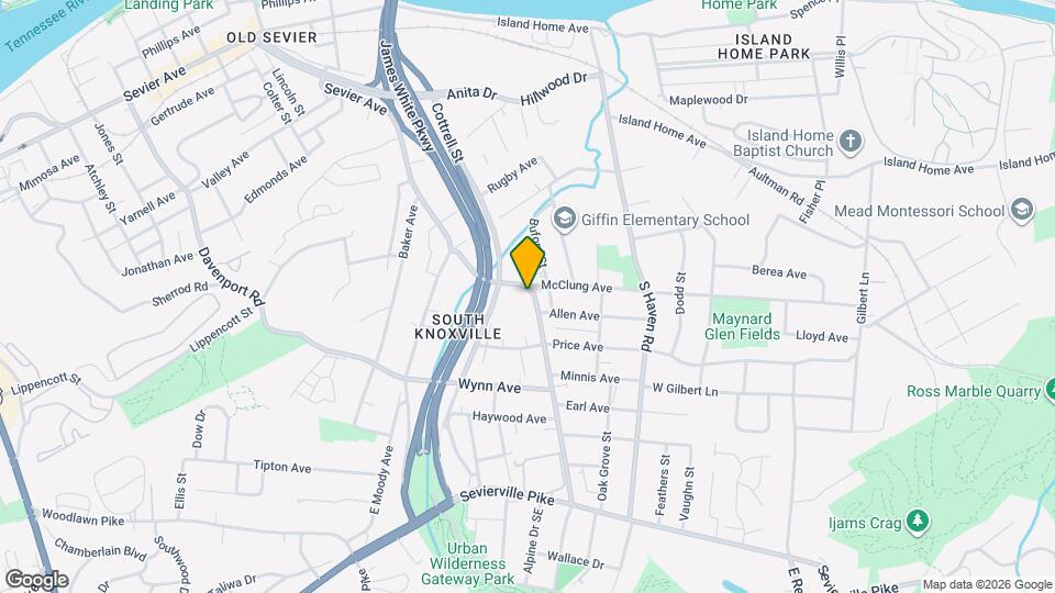 3005 Sevier Ave Map and Location Details