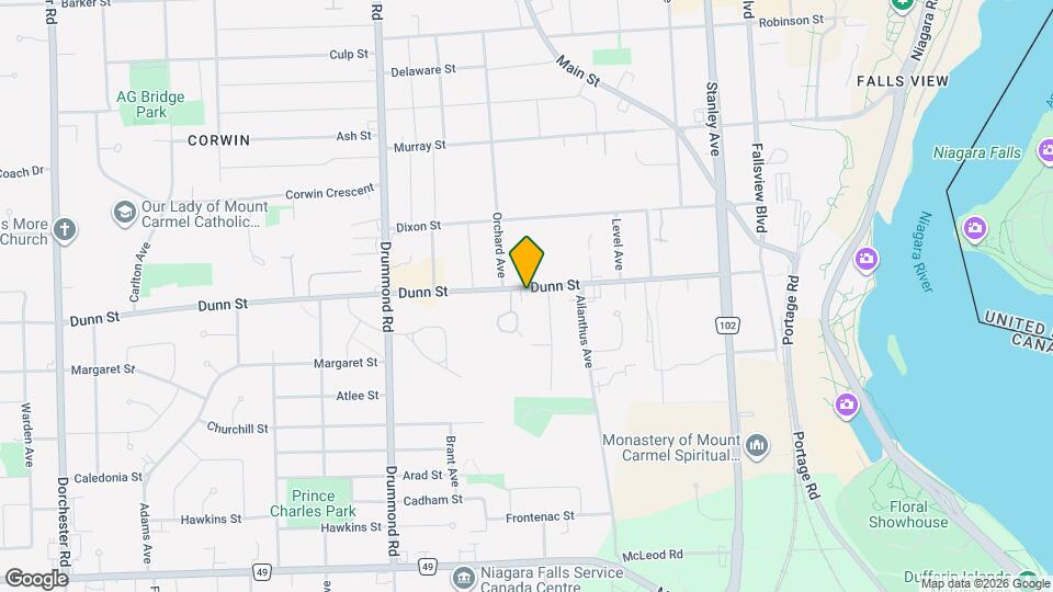 5938 Dunn St Map and Location Details