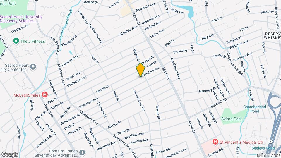 197 Burnsford Ave, Unit 2nd floor Map and Location Details