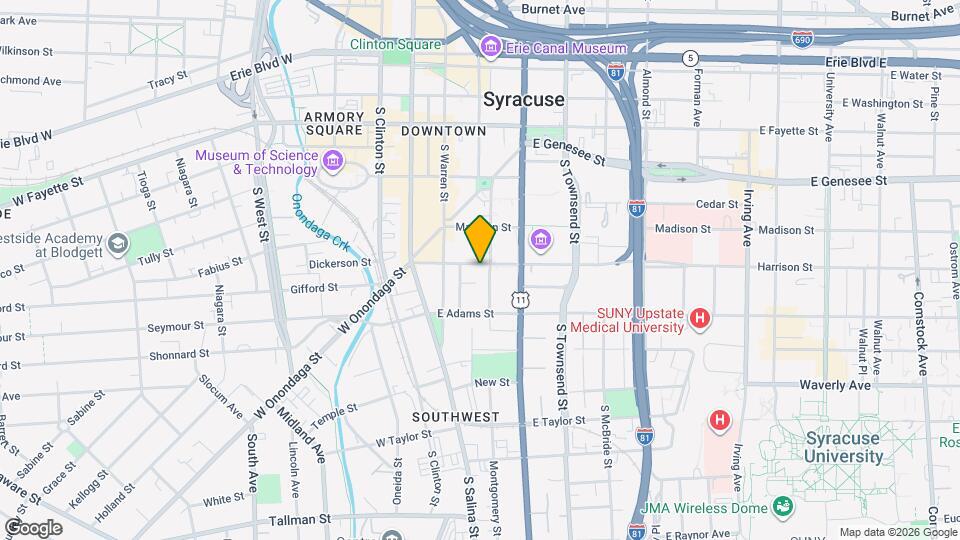 The Harrison Building Mapa y Detalles de la Ubicación